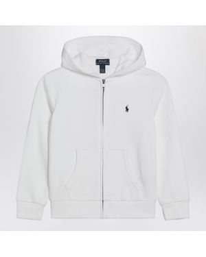 Polo Ralph Lauren Zip-Up Sweatshirt - White