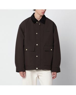 Carhartt Quentin Tobacco Nylon Jacket - Black