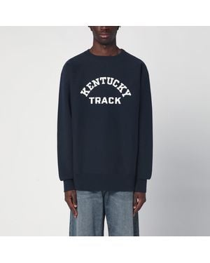 Champion Felpa navy true to archive reverse weave - Blu