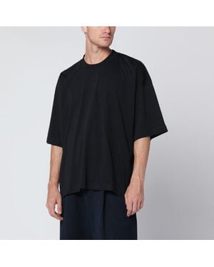 Studio Nicholson Oversized Cotton T-Shirt - Black