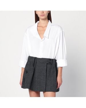 Prada Poplin Shirt - White
