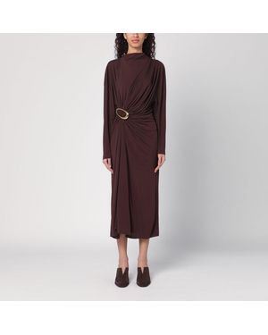 Bottega Veneta Abito mid in jersey di viscosa - Rosso