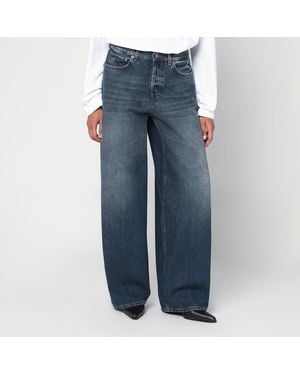 ボトムスその他 HAIKURE Dark blue washed effect jeans HAIKURE Dark blue washed effect jeans – Lord & Taylor
