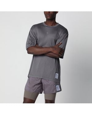 Satisfy Auralite Pleated T-Shirt - Gray