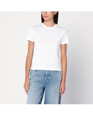 Gucci Jersey T-Shirt With Embroidery - White