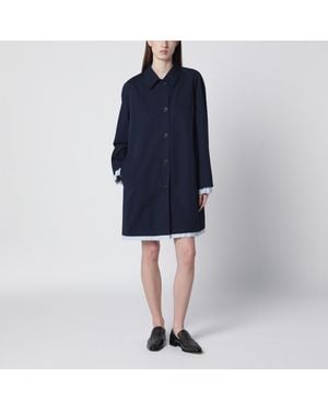 Miu Miu Soprabito in cotone - Blu