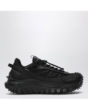 Moncler Trailgrip Gtx Sneaker Aus Leder Und Nylon - Schwarz