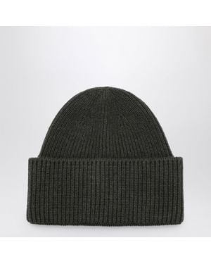 Destin Military Wool And Cashmere Beanie - Green