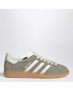 adidas Originals Sneaker muenchen grigia in suede - Grigio