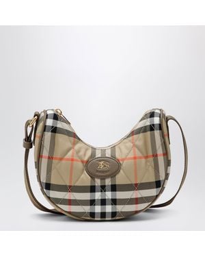 Burberry Borsa A Tracolla Horseshoe - Grigio