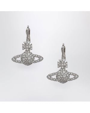 Vivienne Westwood Grace Bas Relief Earrings - Metallic