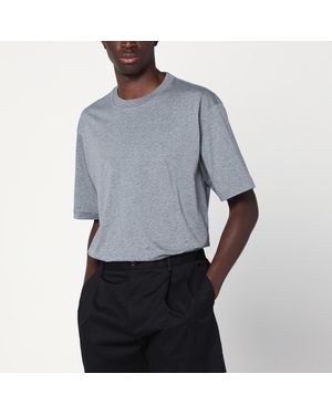 Prada Slate Cotton T-Shirt - Grey