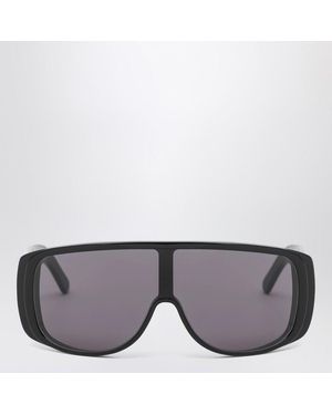 Retrosuperfuture Occhiali da sole mask neri - Grigio