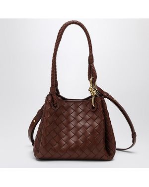 Bottega Veneta Borsa parachute piccola - Marrone