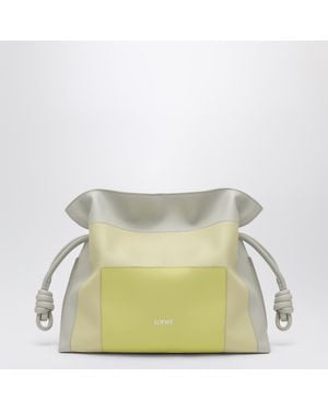 Loewe Flamenco Clutch Medium Bag - Green