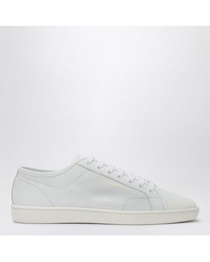 Saint Laurent Leather Sneakers Gym - White
