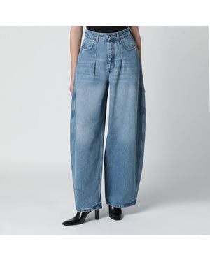 Jacquemus De-Nîmes Denim Ovalo Trousers - Blue