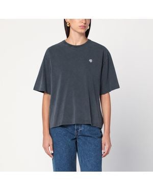 Anine Bing Rudy Empowerment Washed T-Shirt - Blue