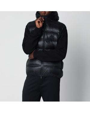 Moncler Gilet Rembourré Panestrel En Nylon Noir