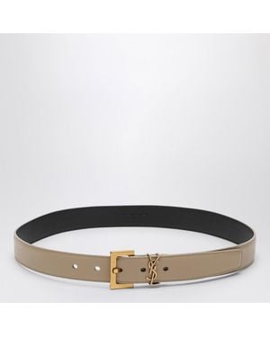 Saint Laurent Cassandre Belt - Black