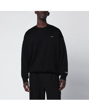 Tatras Cotton Sweatshirt With Embroidered Logo - Black