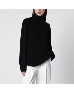 TOTEME Schwarzer Rollkragenpullover Aus Kaschmir