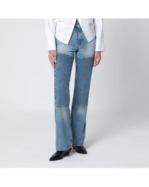 Our Legacy Jeans With Patchwork Panels - Blue