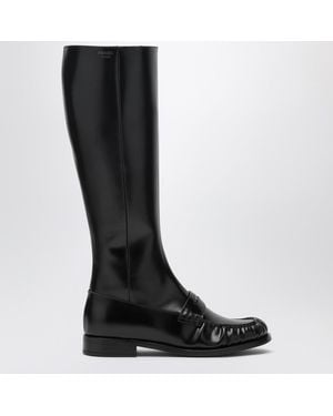 Prada Penny Boots - Black