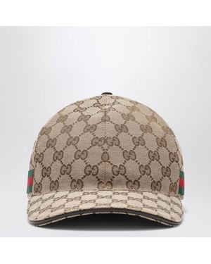 Gucci Baseballkappe Mit Gg-Muster - Mehrfarbig