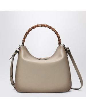 Gucci Shoulder Bag Diana Medium Size - Grey