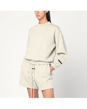 Fear Of God Greige Brushed Cotton Sweatshirt - Natural