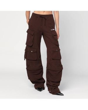 The Attico Pantaloni cargo fern marroni - Marrone