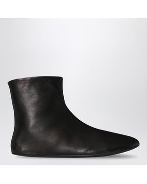 The Row Stella Ankle Boots - Black