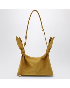 Loewe Borsa Scarf Mini Color Ocra - Marrone
