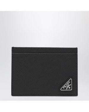 Prada Saffiano Cardholder - Black