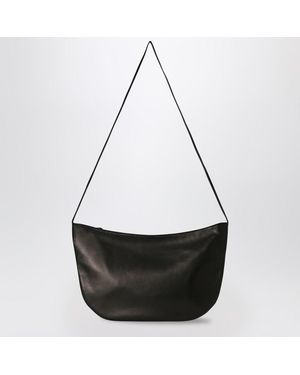 The Row Ew Izzy Tasche Aus Glattem Schwarzem Nappaleder