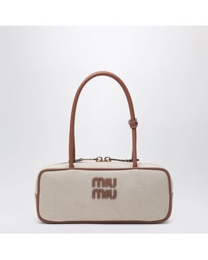 Miu Miu Small Beau Bag - Natural