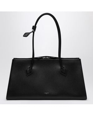 Alaïa Le Teckel Leather Tote Bag - Black