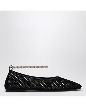 MARIA LUCA Net Ballerina Augusta - Black
