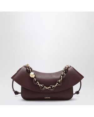 Loewe Borsa ola media dark burgundy - Marrone