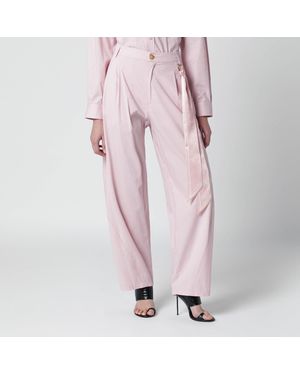 DARKPARK Cotton Trousers - Pink