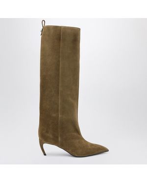 The Attico "Lea" Boot - Green