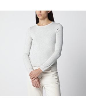 Flore Flore Mélange Max Organic Cotton Long-Sleeve T-Shirt - Grey