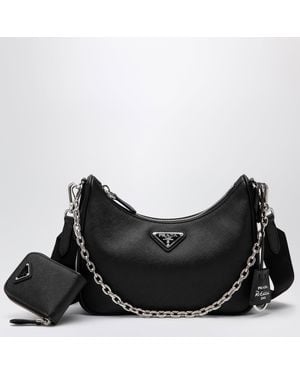 Prada Reedition 2005 Leather Bag - Black