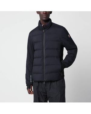 Moncler Giacca Con Zip Blu