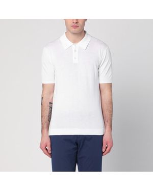 Roberto Collina Polo bianca in cotone - Bianco