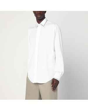 McQueen Shirt With Studs - White