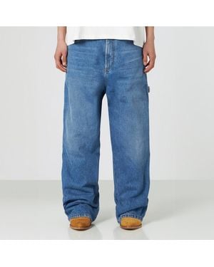 1989 STUDIO Over Denim Trousers Blue