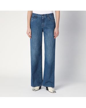 The Row Eglitta Wide Faded Jeans - Blue