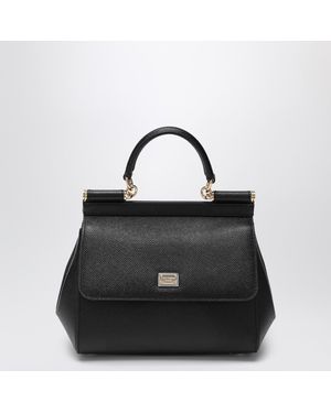 Dolce & Gabbana Medium Sicily Hand Bag - Black